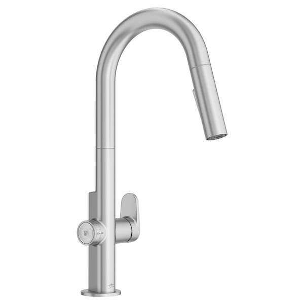Beale 1-Handle & MeasureFill Pull-Down Kitchen Faucet, Stainless Steel